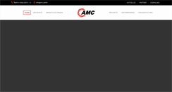 Desktop Screenshot of amc-industrietechnik.com